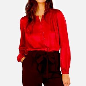 Express polyester body suit/blouse